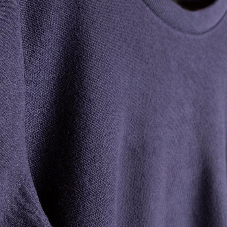 Sweatshirt Inside Out - Gerecycled Biologisch Katoen - Navy blauwº - The Driftwood Tales