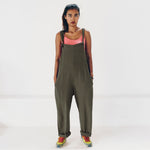 Pantsuit - recycled cotton - greenº