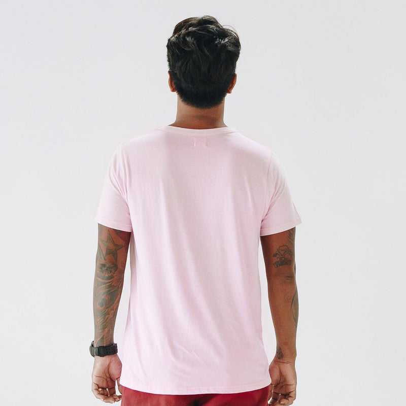T-shirt - unisex - biologisch katoen - roze - The Driftwood Tales