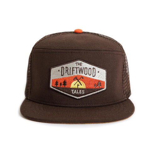Cap - Brown Trucker - The Driftwood Tales
