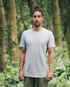T-shirt Basic - Biologisch katoen - Grijs - The Driftwood Tales